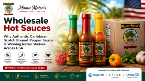 Wholesale hot sauces featuring authentic Scotch bonnet pepper sauce