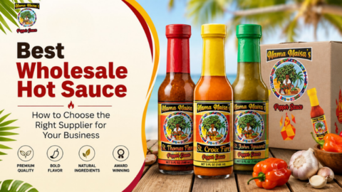 Best Wholesale Hot Sauce with authentic Caribbean Scotch Bonnet Pepper flavor