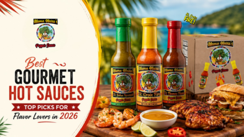 Best Gourmet Hot Sauces featuring Mama Maisa's Caribbean Pepper Sauce